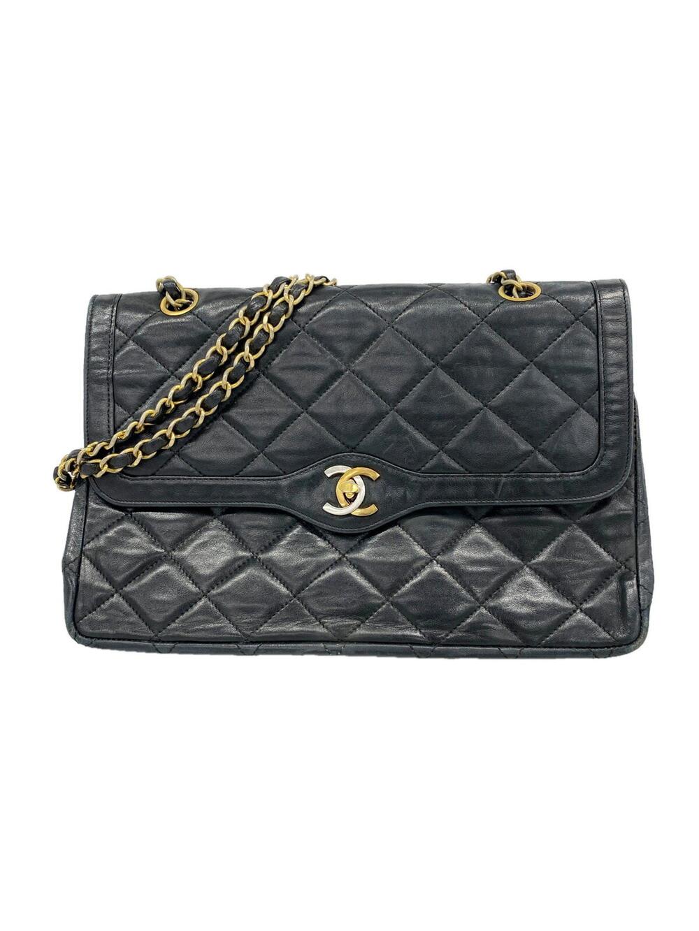Chanel Vintage Two Tone Cc Flap Bag #357285C30B